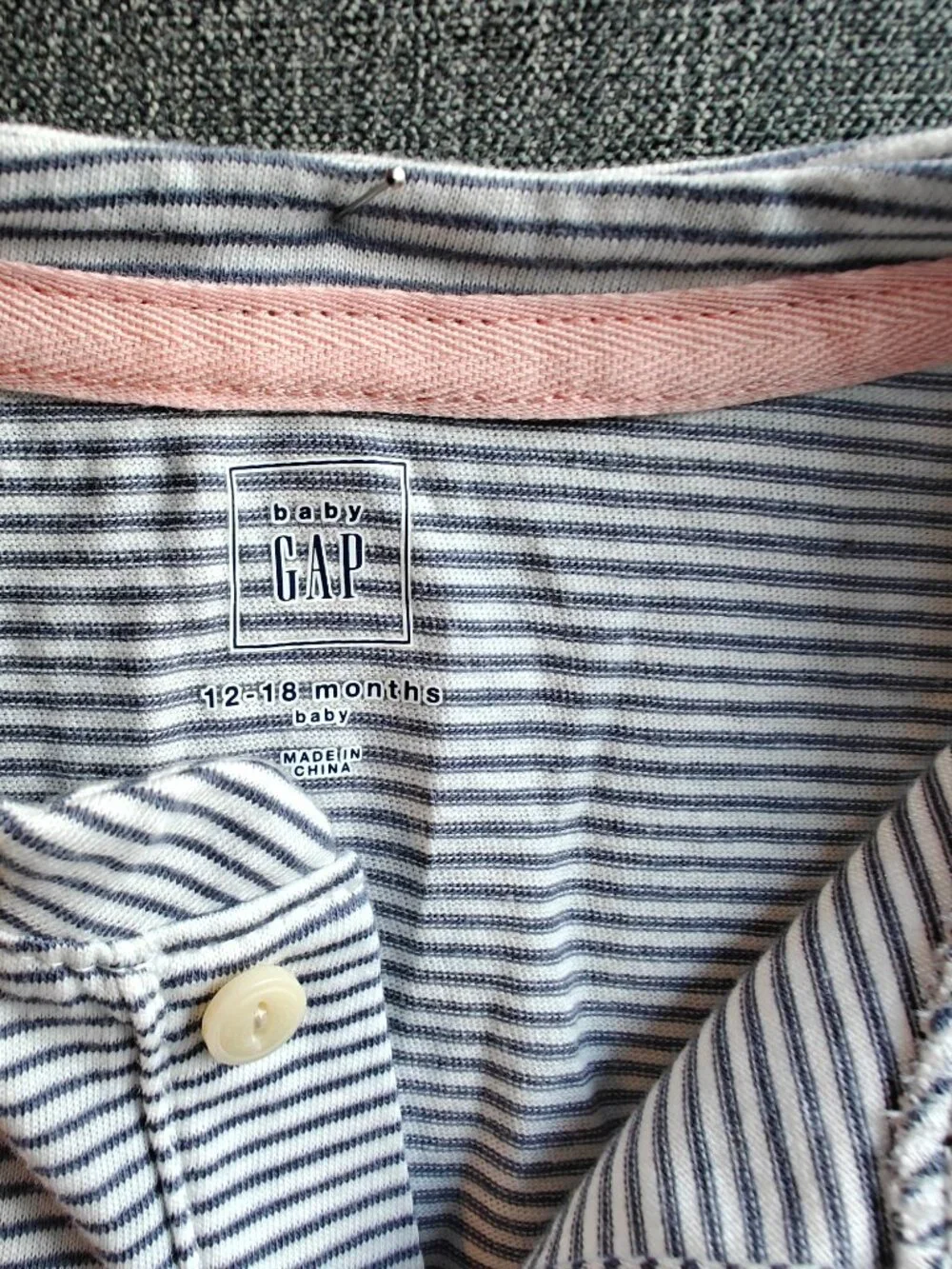 NWT Baby Gap 2-Piece Outfit Set Crab (12-18 Months) 100% Cotton